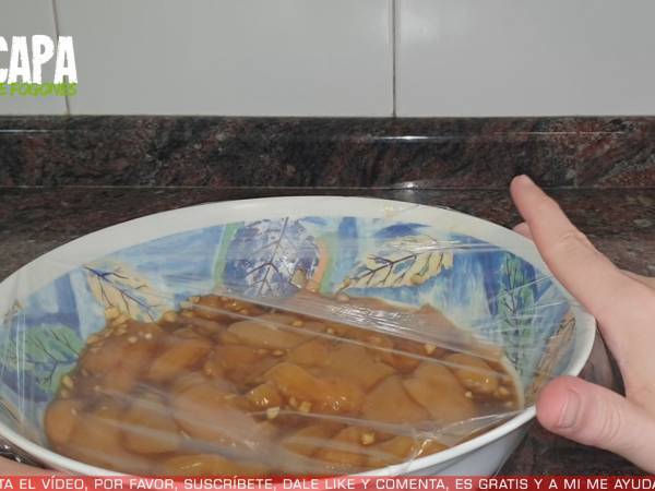 Pollo al limón al estilo chino - Preparación paso 1