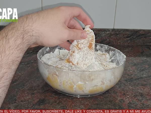 Pollo al limón al estilo chino - Preparación paso 3