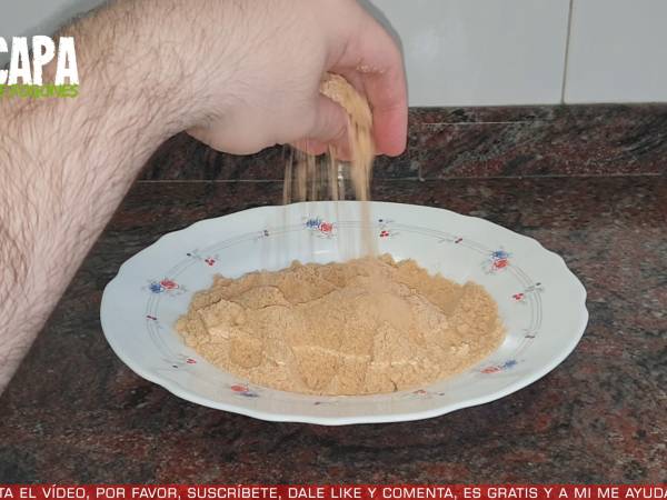 Bolitas de galleta María - Preparación paso 1