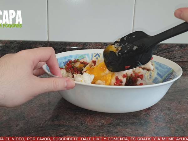 Albóndigas de merluza - Preparación paso 3