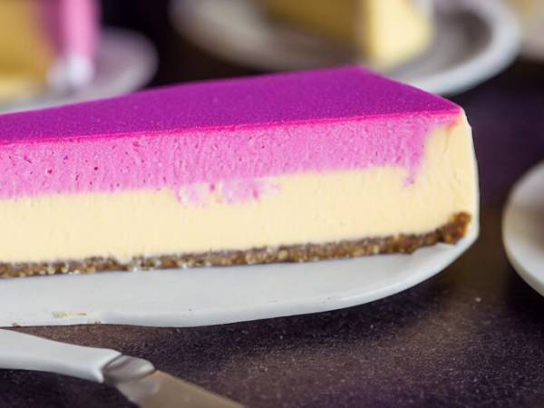 Tarta de pitaya rosa - Preparación paso 5