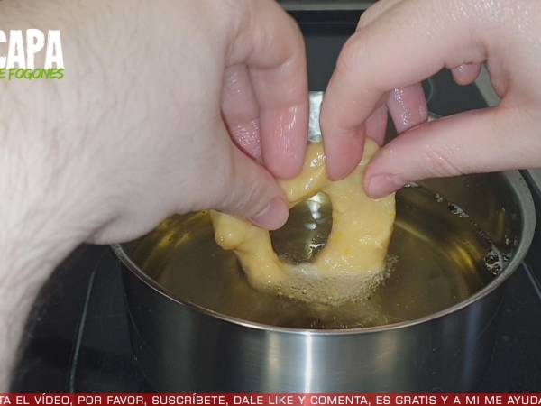 Rosquillas de anís - Preparación paso 6