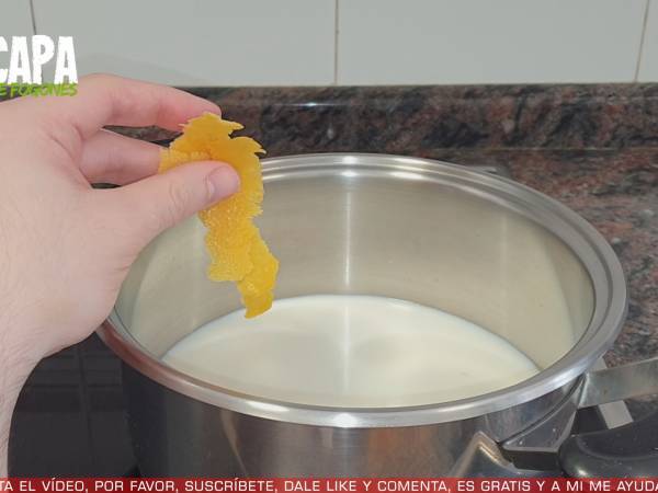 Leche Frita - Preparación paso 1