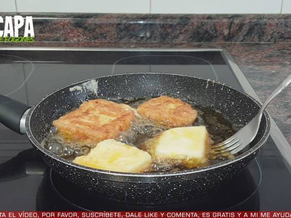 Leche Frita - Preparación paso 6