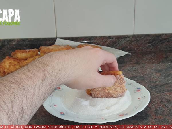 Leche Frita - Preparación paso 7