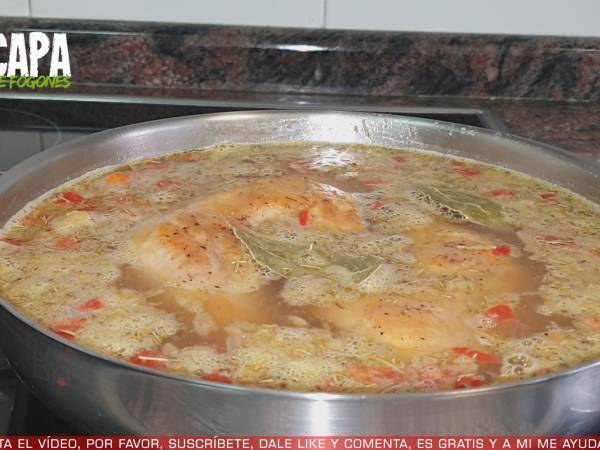 Pollo a la cerveza - Preparación paso 5