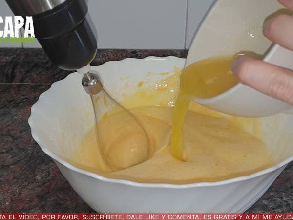 Postres Magdalenas de chocolate - Preparación paso 4