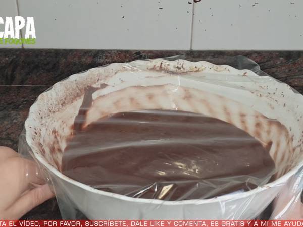 Postres Magdalenas de chocolate - Preparación paso 8