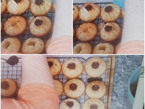 Vulcanitos de Chocolate - Preparación paso 8