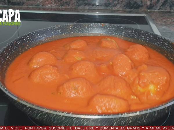 Albóndigas de calabacín - Preparación paso 11