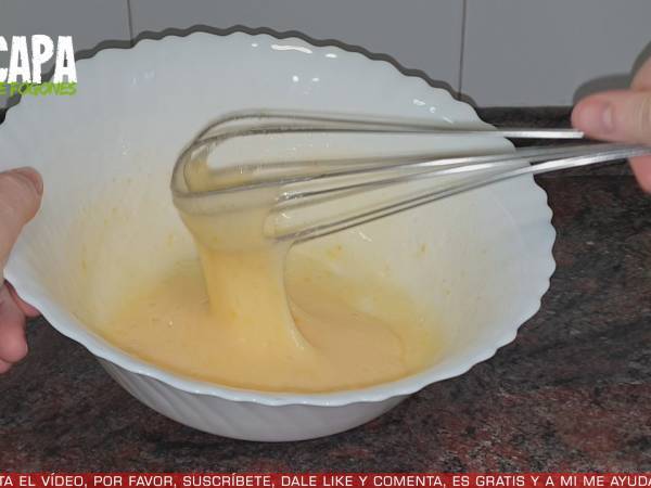 Galletas de coco - Preparación paso 1