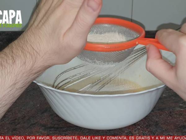 Galletas de coco - Preparación paso 2