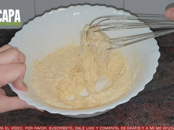 Galletas de coco - Preparación paso 3