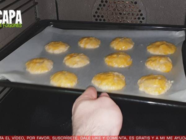 Galletas de coco - Preparación paso 6