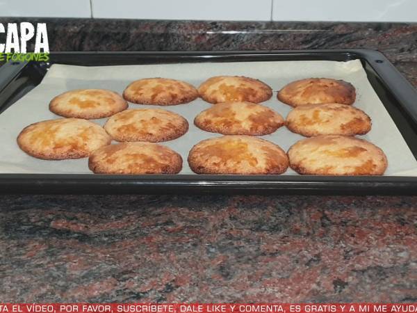 Galletas de coco - Preparación paso 7