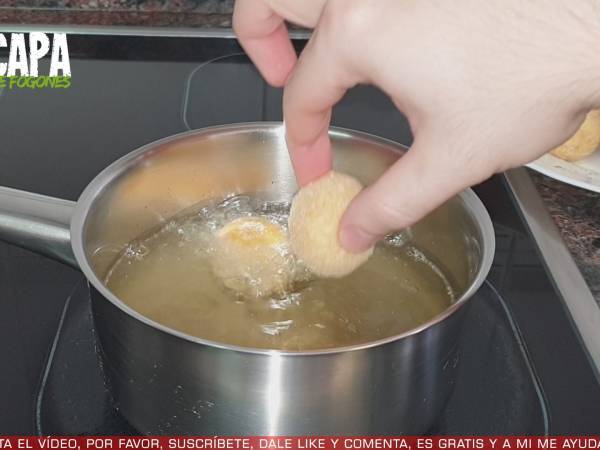 Croquetas de queso - Preparación paso 4