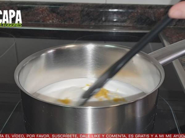 Tarta de limón vegana, sin horno - Preparación paso 3