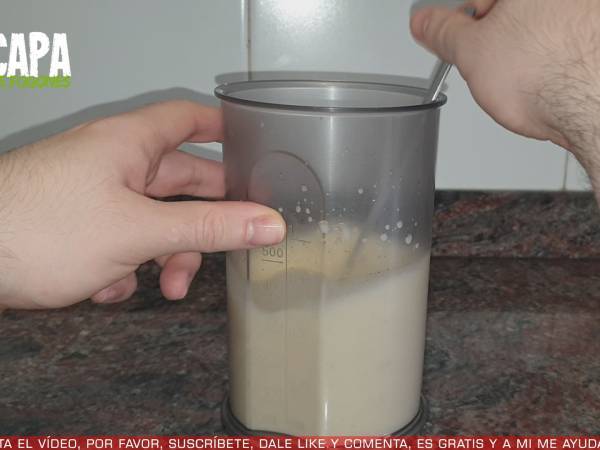 Tarta de limón vegana, sin horno - Preparación paso 5