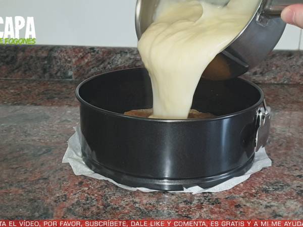 Tarta de limón vegana, sin horno - Preparación paso 7