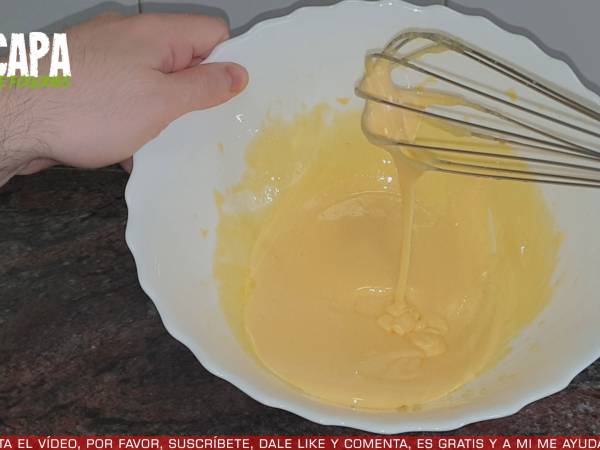 Natillas de chocolate blanco - Preparación paso 3