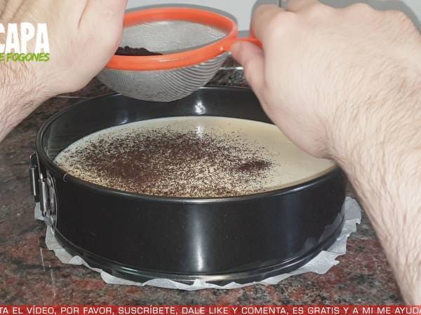 Tarta de Oreo | Cheesecake de oreo - Preparación paso 10