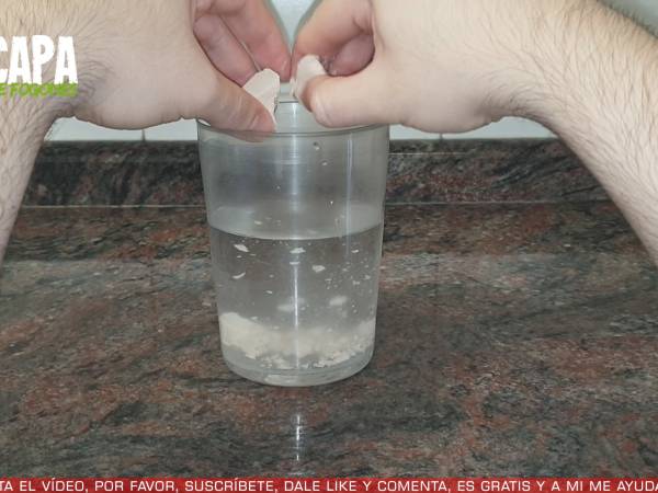 Masa de pizza casera - Preparación paso 1