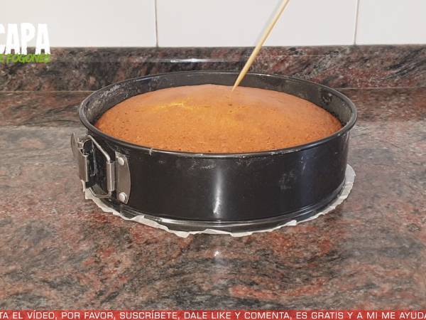 Bizcocho de yogur - Preparación paso 7