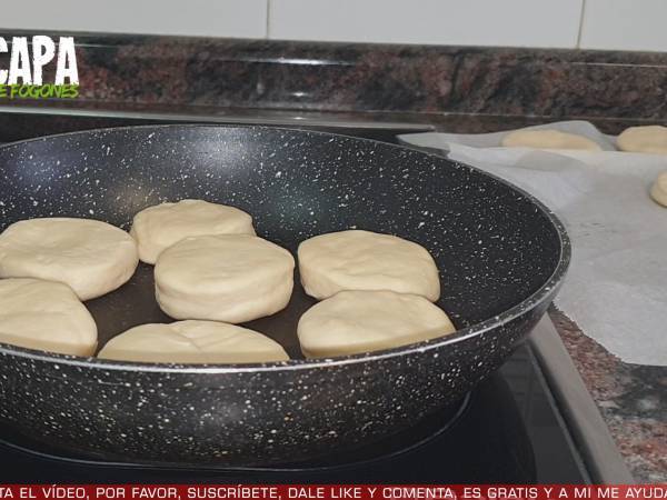 Pan en 10 minutos SIN HORNO - Preparación paso 4
