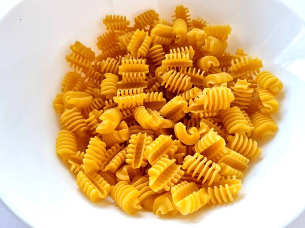 Pasta con ajo y setas {con mucho sabor umami} - Preparación paso 1