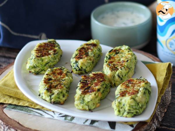 Bocaditos de calabacín al horno - Preparación paso 6