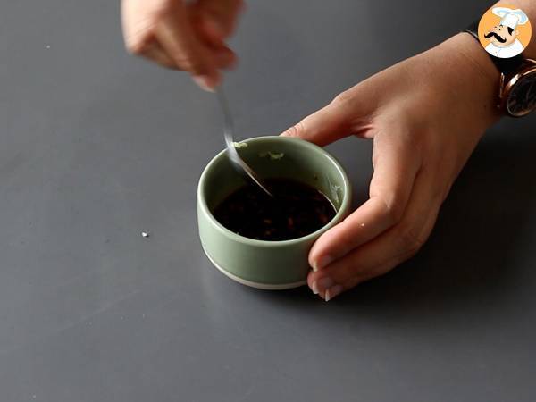 Bibimbap, plato tradicional coreano - Preparación paso 1