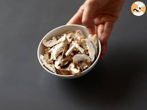 Bibimbap, plato tradicional coreano - Preparación paso 4