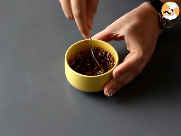 Bibimbap, plato tradicional coreano - Preparación paso 5