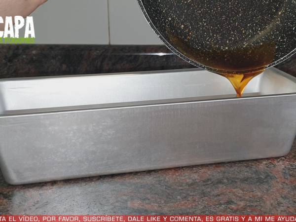 Flan de galletas María - Preparación paso 2