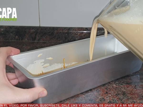 Flan de galletas María - Preparación paso 4