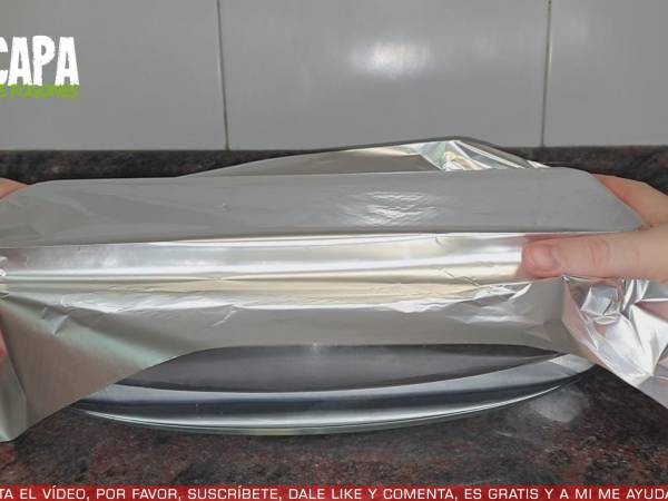 Flan de galletas María - Preparación paso 6