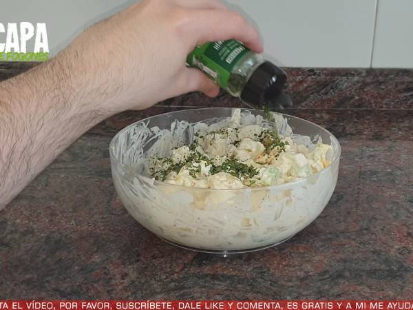 Ensalada de apio - Preparación paso 5