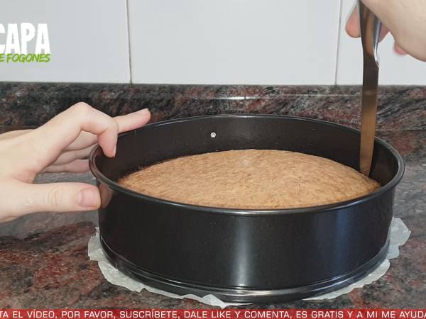 Tarta de Santiago - Preparación paso 9