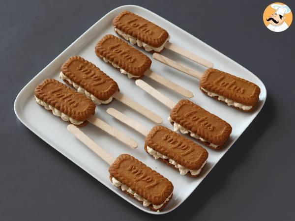 Sandwich de helado casero - Preparación paso 6