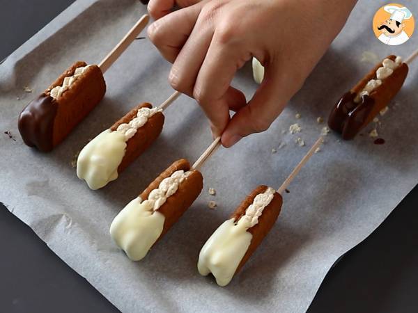 Sandwich de helado casero - Preparación paso 8