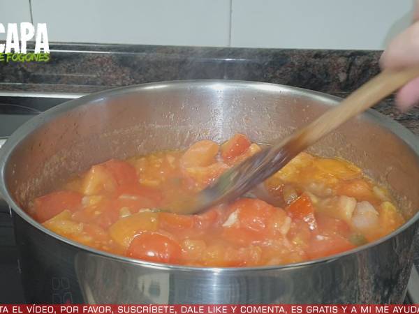 Salsa de tomate casera - Preparación paso 2