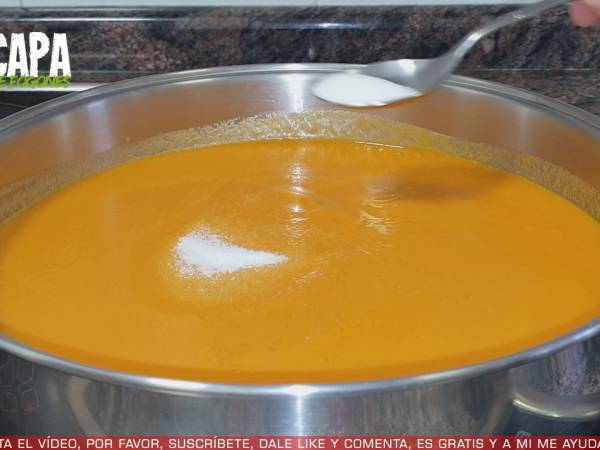 Salsa de tomate casera - Preparación paso 4