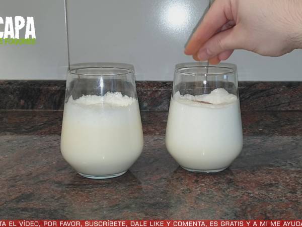 Leche merengada - Preparación paso 5