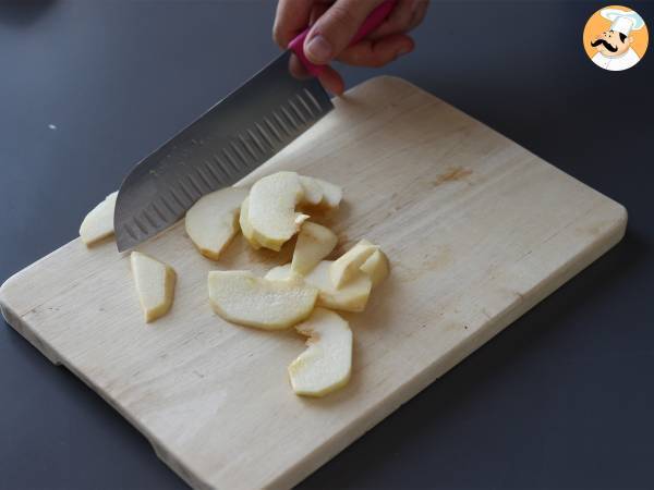 Tartaletas de manzana con hojaldre - Preparación paso 1