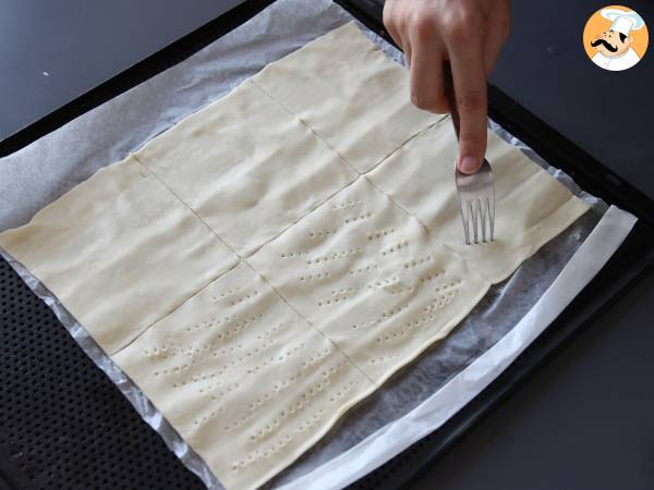 Tartaletas de manzana con hojaldre - Preparación paso 2