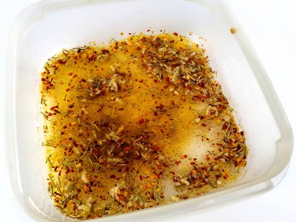 Pollo alla diavola con patatas fritas (freidora de aire) - Preparación paso 1