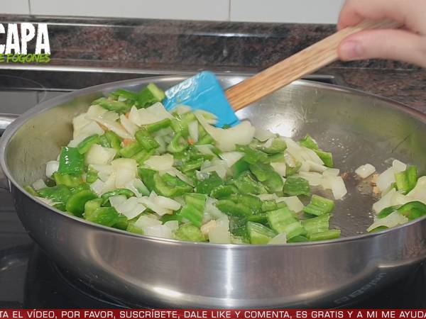 Pisto manchego - Preparación paso 1