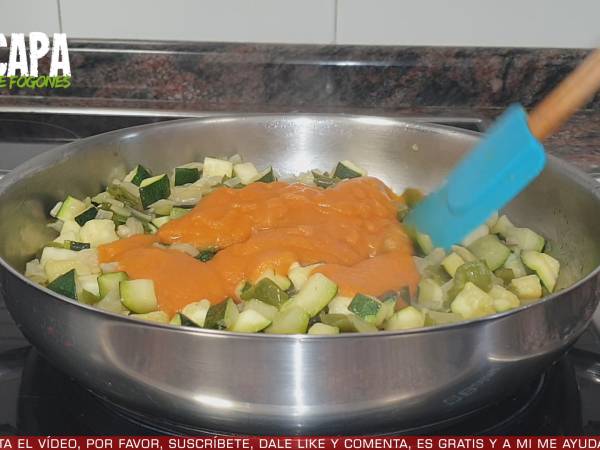 Pisto manchego - Preparación paso 3