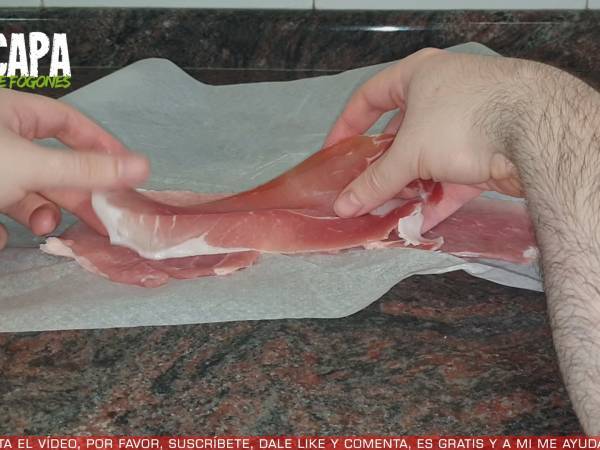 Flamenquines cordobeses - Preparación paso 2