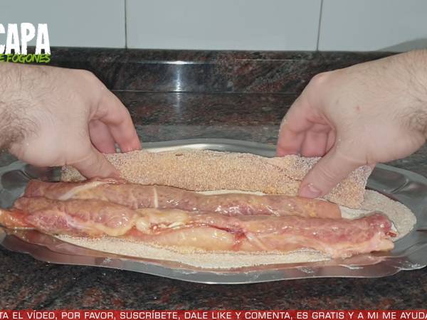 Flamenquines cordobeses - Preparación paso 4